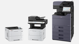 Gamme de solutions d’impression KYOCERA pour entreprise et PME