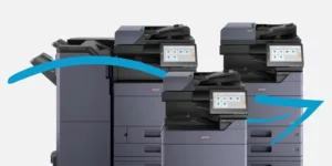 Photocopieur professionnel KYOCERA TASKalfa dans un environnement de bureau
